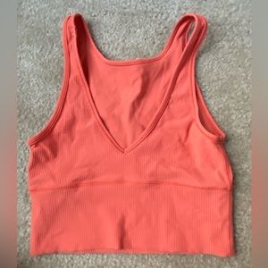 Blue lemon, orange power pivot tank, size 6